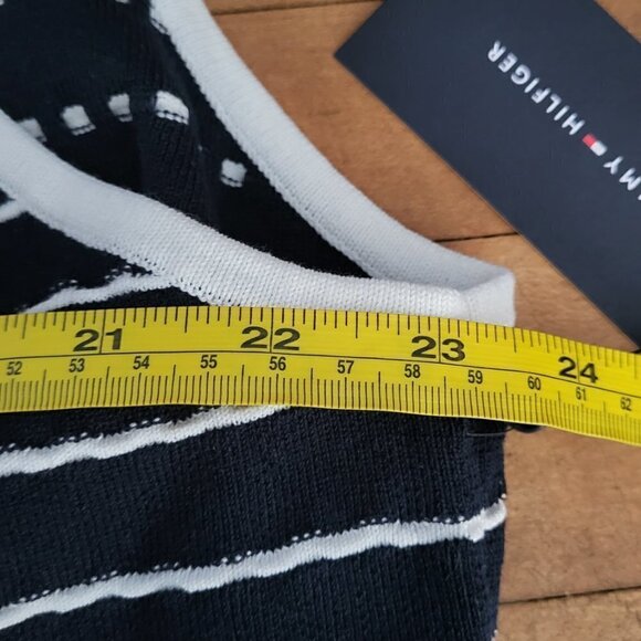 Tommy Hilfiger Plus Sleeveless Striped Sweater Dress 2X - Picture 9 of 11